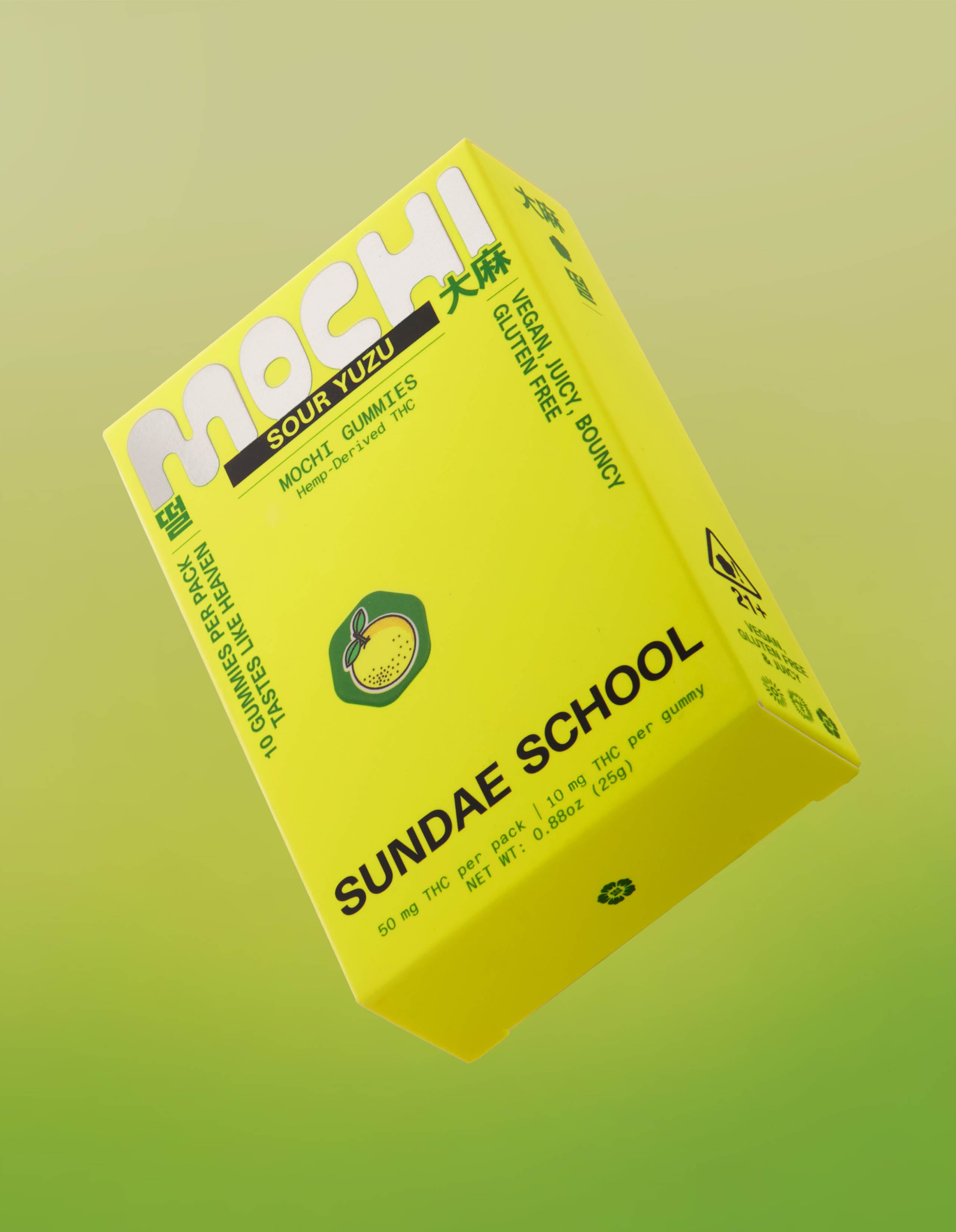 Image of Sour Yuzu 10mg packaging