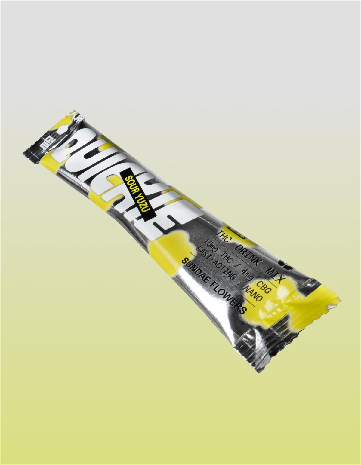 Image of Sour Yuzu Quickie stick packaging.